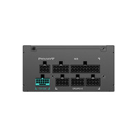 Alimentation électrique pour ordinateur de bureau Deepcool Ps650g 650w noir or entièrement modulaire SFX