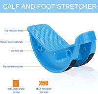 Planche d'étirement des mollets Foot Rocker, pédale d'étirement des muscles plantaires de la cheville, outil de massage des pieds pour le soulagement de la tendinite d'Achille, yoga et fitness