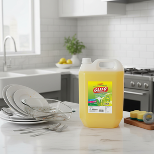 Glito 3 in 1 Lemon <b>Scented</b> Liquid Dishwasher Detergent Dishwashing <b>Soap</b> All-Purpose Cleaner Household 50%-80% Active Ingredients - Product Image 3