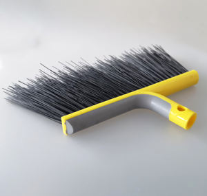 ホームガレージキッチン用の頑丈な47インチロングハンドルアングルほうき、プラスチック製の硬いほうき - Product Image 2