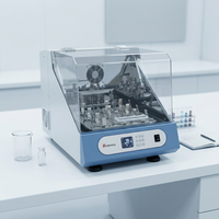 Incubadora de Laboratorio Termostática con Agitador Orbital, Pantalla LCD, 300 RPM, Control Digital y Función de Temporizador