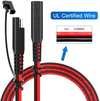 Câble d'extension SAE, câble de connecteur d'alimentation SAE, à déconnexion rapide, pour automobile, camping-car, moto