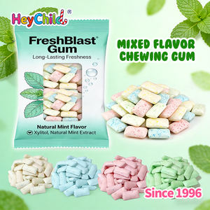 Bonbons en gros personnalisés sous marque privée, <span class=keywords><strong>chewing</strong></span>-<span class=keywords><strong>gum</strong></span> à la menthe avec xylitol, extrait naturel de menthe, bonbons à mâcher, collation sucrée, directement de l'usine - Product Image 5