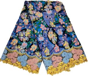 Styles de dentelle d'Ankara, solutions de mode africaine fabuleuses, styles de robes africaines, tissu de robe africaine, nouveau design, tissu imprimé en dentelle 3D - Product Image 1