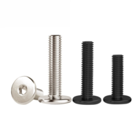 Vis Torx à tête fraisée noire, oxyde noir, M3 M4 M5 M6 M8 M10, 10mm 12mm, fournies par le fabricant