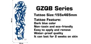 Personalized Full Arm Face Temporary <b>Tattoo</b> Sticker Water Transfer Herbal Body Art Lasting 15 Days - Product Image 3