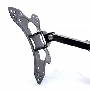 Support mural <span class=keywords><strong>TV</strong></span> Kelmy Full Motion en acier laminé à froid pour téléviseurs de 55 pouces avec compatibilité VESA 400x400mm - Product Image 4