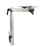 TYTXRV Accessoires RV Pied de table amovible en alliage d'aluminium pour ordinateur portable avec support réglable et rotation à 360 degrés