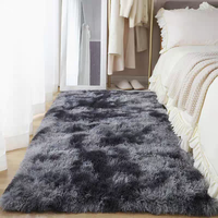 Vente en gros Tapis chinois antidérapant en peluche hirsute pour le salon et la chambre à coucher Revêtement de sol pour la maison
