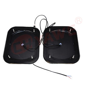 Voyant d'avertissement d'ambulance Lumière carrée latérale d'urgence étanche avec matériaux ABS et PC Produit d'alerte de trafic - Product Image 3