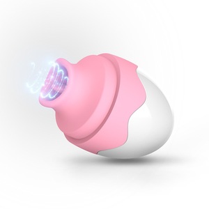 Stimolatore per Clitoride e Seno con Funzione di Leccata e Suzione, Vibratore a Forma di Uovo - Product Image 1