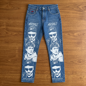 SHORT'S.ON INDUSTRY Jeans de Mezclilla para Hombre, Corte Regular, Pierna Recta, 100% Algodón, Ecológicos, de Secado Rápido, Lavables, Sólidos, Casuales - Product Image 3