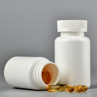 Özel hap şişe tıbbi toz ambalaj şişeleri Hollow Vitamin kapsül Tablet konteyner taşınabilir boş kapsül plastik kutu