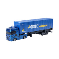Nouveauté 2026 - Voiture RC 1/64 - Mini tracteur-remorque à l'échelle réelle - Jouet pour enfants - Cadeau pour garçons - Modèle de camion télécommandé