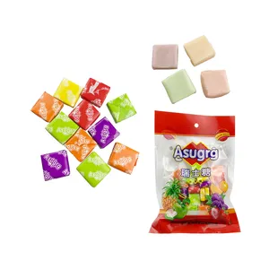 Preço de fábrica doces Halal Chewy Candy sabor de frutas