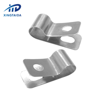 Attache de câble en acier inoxydable 5R, pince de câble de type R, clip métallique de haute qualité 5 mm, 1000 pièces/sac CE ROHS