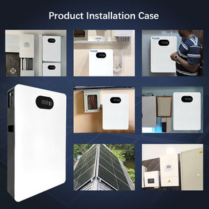 แบตเตอรี่ลิเธียม100Ah ติดผนัง51.2โวลต์48โวลต์แบตเตอรี่ลิเธียมปิดกริด15kWh ลิเธียมต้นทุนพลังงานแสงอาทิตย์สำหรับบ้าน - Product Image 5
