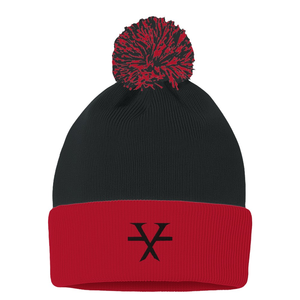 Berretto con Pom-Pom con Logo nero T6X - Product Image 3