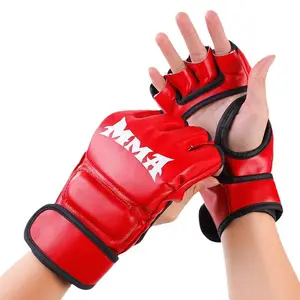 Boxhandschuhe Erwachsene Kampffrei Tigerklaue lockerer Finger dicker als halber Finger Handboxhandschuhe