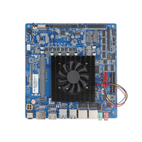 12th Gen Intel N100 Mini Pc placa base Barebone 4 núcleos 4 hilos 6com canal único tan Dimm DDR4 NAS N100 Mini ITX placa base