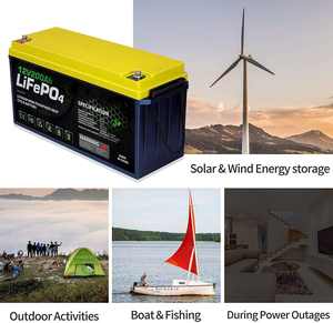 Prezzo a buon mercato di alta qualità agli ioni di litio lifepo4 batterie 12V 100Ah 200AH batteria solare - Product Image 2