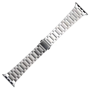 Bandas <span class=keywords><strong>de</strong></span> acero inoxidable ultrafinas para <span class=keywords><strong>Apple</strong></span> <span class=keywords><strong>Watch</strong></span> <span class=keywords><strong>Pulsera</strong></span> Correa Pulseras Tres cuentas Enlaces Correa <span class=keywords><strong>de</strong></span> metal - Product Image 5