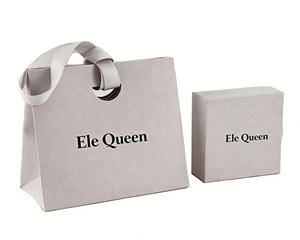 Juego de Cajas de Almacenamiento de Joyería con Logotipo Personalizado, Estilo Cajón, Empaque Moderno de Alta Gama con Bolsa de Papel - Product Image 1