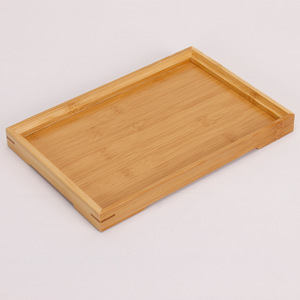 Bamboo <b>Tea</b> <b>Tray</b> Rectangular Serving <b>Tray</b> For Restaurant Use With <b>Tea</b> Set - Product Image 4