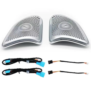 Pour Mercedes Benz <span class=keywords><strong>GLE</strong></span>/GLS W167 Bande LED Ambiante RGB Turbine Sortie D'air 64 Couleurs Porte Haut-Parleur Auto Éclairage Intérieur - Product Image 3