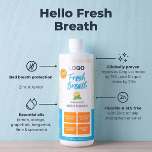 Enjuague Bucal para Mascotas de Marca Propia de 450 ml, Cuidado de la Higiene Bucal para Mascotas, Limpieza Bucal para Perros y Gatos, para un <span class=keywords><strong>Aliento</strong></span> Fresco y Protección contra el <span class=keywords><strong>Mal</strong></span> <span class=keywords><strong>Aliento</strong></span> - Product Image 3