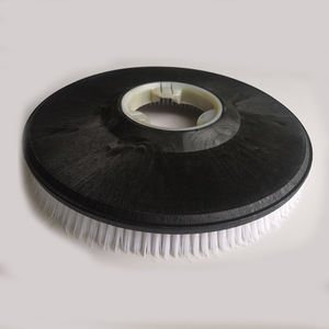 HAKO/HAKOMATIC Original 17 \ "pouces/43cm SCRUBMASTER B45 noir Poly balayeuse de <span class=keywords><strong>sol</strong></span> électrique <span class=keywords><strong>brosse</strong></span> à récurer en plastique pour le nettoyage - Product Image 4