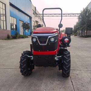 Tracteur agricole à roues 4x4 de 70 CV de fabrication chinoise avec système de freinage pneumatique (rouge, machine agricole à haut niveau de sécurité) - Product Image 3