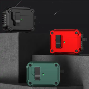 Custodia di Sicurezza con Chiusura <span class=keywords><strong>per</strong></span> <span class=keywords><strong>AirPods</strong></span> Pro 2, Custodia Antiurto con Lucchetto <span class=keywords><strong>per</strong></span> <span class=keywords><strong>AirPods</strong></span> 1/2 - Product Image 2