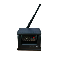 Caméra solaire étanche WiFi 1080P HD, caméra magnétique de recul de voiture avec vision nocturne, système DVR d'aide à la marche arrière sans fil
