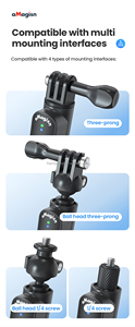 Amagisn 10M 1m Lanière extensible pour télécommande, perche à selfie pour caméras d'action Insta360 X4/x3/<span class=keywords><strong>GoPro</strong></span> 13/OSMO Action <span class=keywords><strong>5</strong></span> Pro - Product Image 3