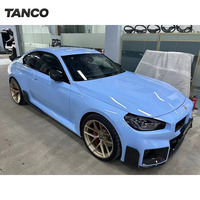 Paket Lengkap Spoiler, Diffuser, Side Skirt, Lip Splitter, dan Cover Spion Serat Karbon Kering Prepreg Forged Twill untuk BMW M2 G87