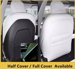 Coprisedili in Tessuto Microfibra Napa Premium per Tesla Model 3/Y - Copertura Completa/Parziale, <span class=keywords><strong>Su</strong></span> <span class=keywords><strong>Misura</strong></span> per Modelli 2017-2023 - Product Image 3