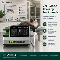 Appareil professionnel de thérapie par ondes de choc piézoélectriques focalisées ESWT pour animaux, chevaux, chiens, soulagement de la douleur
