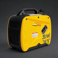 Générateur à essence silencieux, à faible consommation de carburant, de fabrication originale, à bas prix, puissance nominale 2300W/2500W, 50Hz/60Hz, 220/240V, inverseur.
