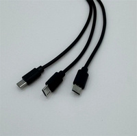 Câble de charge 5 en 1 court de 20cm Cordon de charge micro USB 4 en 1 Chargeur Android 3 en 1 Fil de téléphone portable Câble de charge 2 en 1