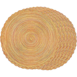 Mantel de servilleta con patrón de Coral bordado, 60x60cm, 100 Uds., algodón marrón impreso, para boda, 10 Uds. Por bolsa de polietileno - Product Image 1