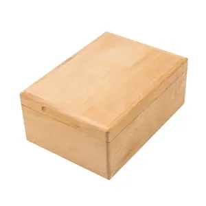 صندوق سجائر هوميدور خشبي غير مطلي من خشب الأرز