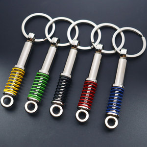 Llavero de coche de aleación con diseño de rueda, llavero de palanca de cambios de 6 velocidades, llavero de metal con colgante de botella - Product Image 6