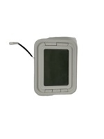 Termostato Digital LCD para Aire Acondicionado con Pantalla de Temperatura Ambiente, Control de Ventilador y Función de Detección de Presencia