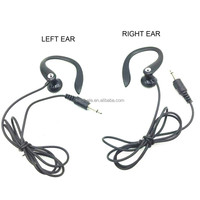 Pemandu Wisata Klip Telinga Headphone Di Telinga Satu Sisi Klip Kait Telinga Di Headset Satu Telinga Earphone