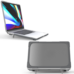 Quality Shockproof <strong>Laptop</strong> Case for Macbook Pro 16 Built in Kickstand PC TPU <strong>Laptop</strong> Protective Case for Macbook - Product Image 5