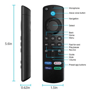 รีโมทคอนโทรล RCU L5B83G รองรับการเปลี่ยนเสียง ใช้ได้กับ <span class=keywords><strong>Amazon</strong></span> <span class=keywords><strong>Fire</strong></span> <span class=keywords><strong>TV</strong></span> <span class=keywords><strong>Stick</strong></span> รุ่นที่ 2/รุ่นที่ 3/<span class=keywords><strong>Lite</strong></span>/4K - Product Image 5