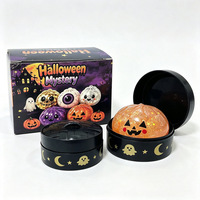 Coffret Mystère Halloween : Jouet Squishy Réaliste en Forme de Boulette de Soupe, Super Doux à Remontée Lente, Anti-stress, Idéal Cadeau