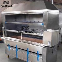 Machine à Kebab de Tailles Personnalisables et Machine à Kebab au Charbon Commerciale pour Restaurants