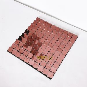 Panneau mural <span class=keywords><strong>de</strong></span> fond <span class=keywords><strong>de</strong></span> mariage à paillettes effet vent, résistant à la décoloration pendant 3-5 ans et lumineux au vent, idéal pour la porte. - Product Image 4